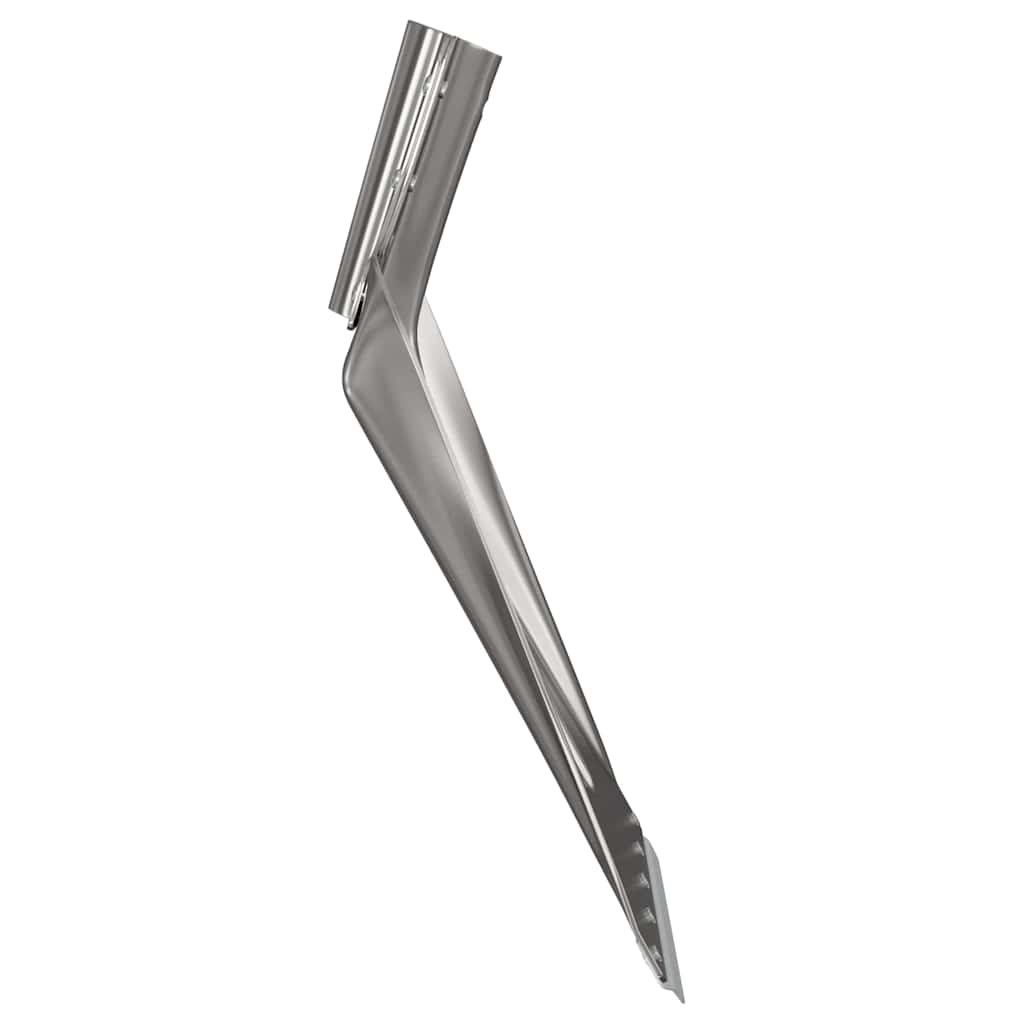 vidaXL Schep Hoofd Zilver 43 x 32,5 cm Aluminium