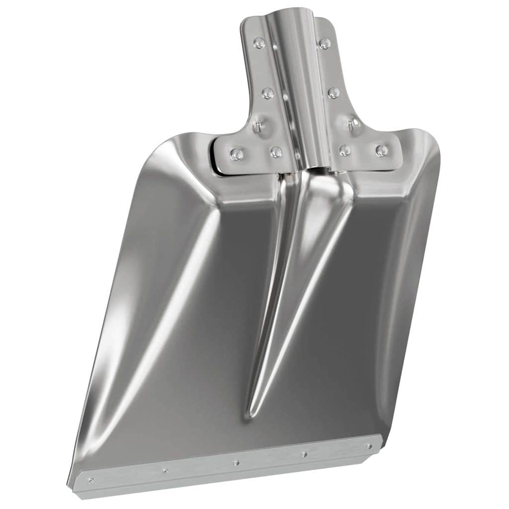 vidaXL Schep Hoofd Zilver 43 x 32,5 cm Aluminium
