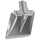 vidaXL Schep Hoofd Zilver 43 x 32,5 cm Aluminium