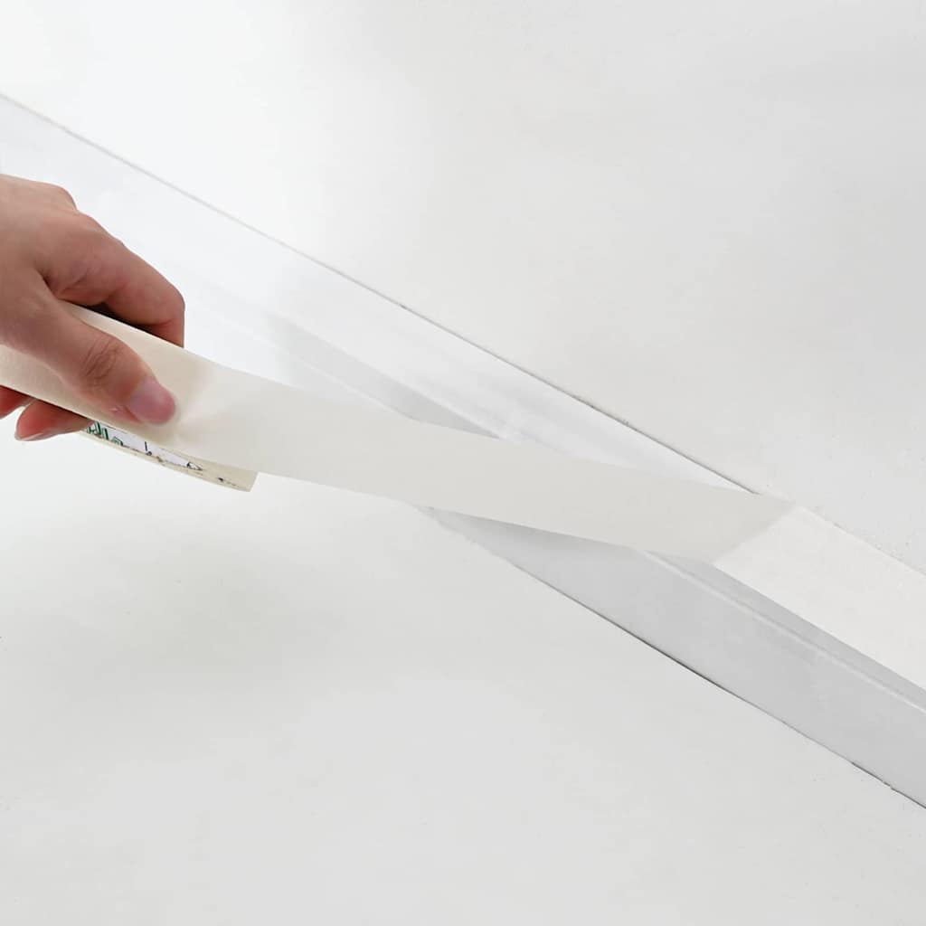vidaXL Schilder Maskering Tapes 6 st Wit 19 mm x 50 m Papier