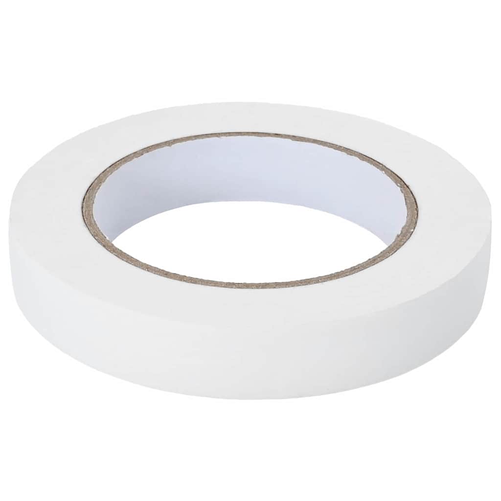 vidaXL Schilder Maskering Tapes 6 st Wit 19 mm x 50 m Papier