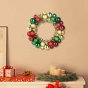 vidaXL Kerstbal Kransen 2 pcs Rood 33 x 33 x 7 cm Polystyreen