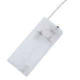 vidaXL Kerst Kaarsenboog met 10 LED Kaarsen Bruin 47 x 5 x 29 cm