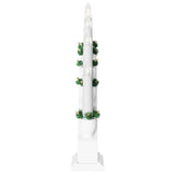 vidaXL Kerst Kaarsenboog met 10 LED Kaarsen Bruin 47 x 5 x 29 cm