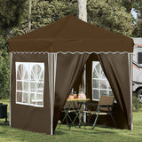 vidaXL Pop-up Feesttent Crème 195 x 195 x 245 cm Oxford Stof