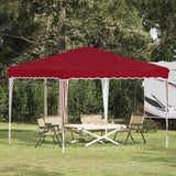 vidaXL Pop-up Feesttent Crème 288 x 288 x 245 cm Oxford Stof