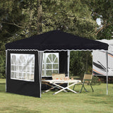 vidaXL Pop-up Feesttent Crème 288 x 288 x 245 cm Oxford Stof