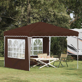 vidaXL Pop-up Feesttent Crème 288 x 288 x 245 cm Oxford Stof