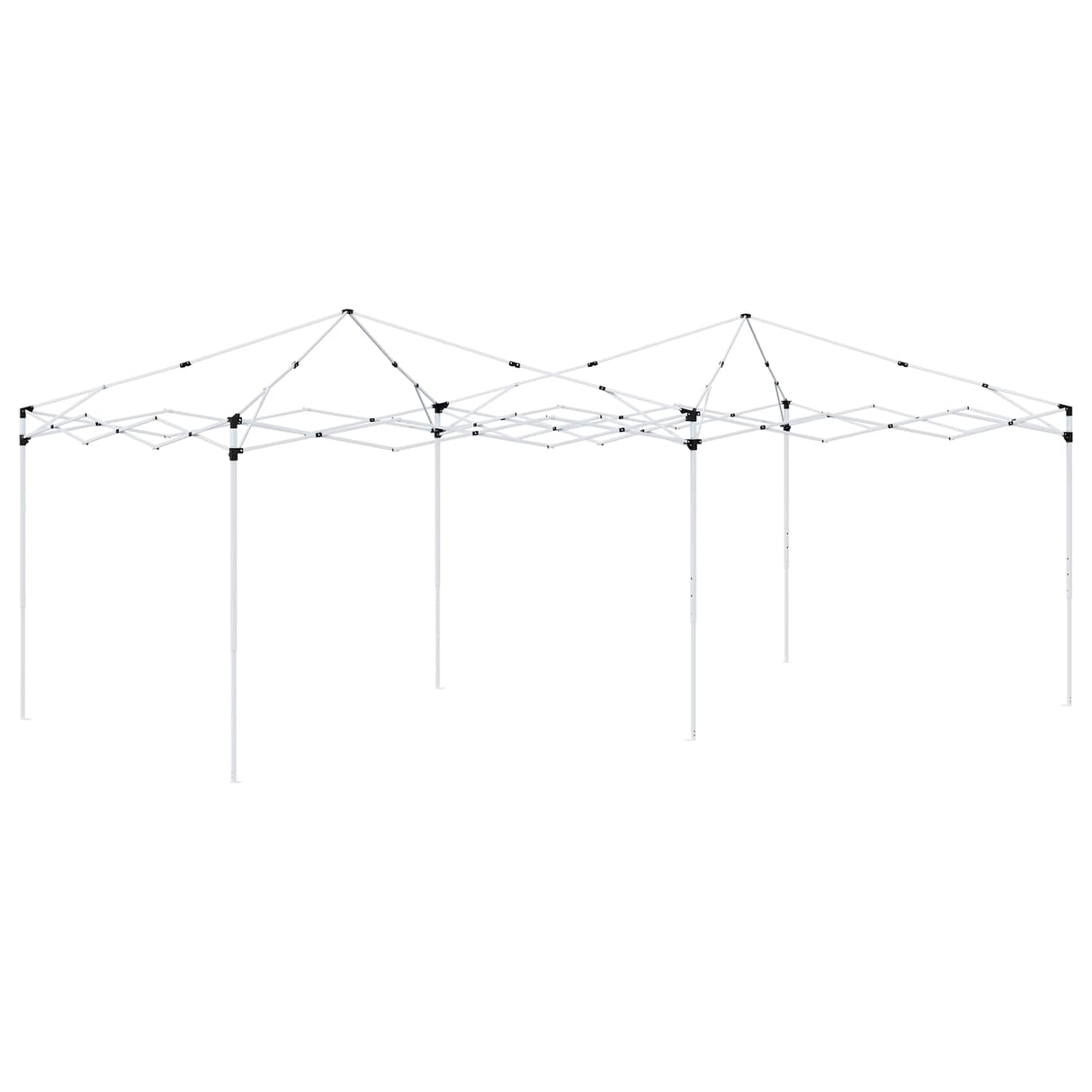 vidaXL Pop-up Feesttent 575 x 290 x 245 cm Crèmekleurig