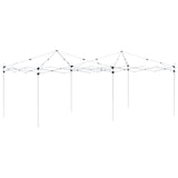 vidaXL Pop-up Feesttent 575 x 290 x 245 cm Crèmekleurig