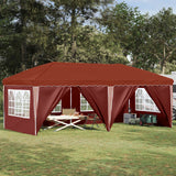 vidaXL Pop-up Feesttent 575 x 290 x 245 cm Crèmekleurig