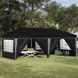 vidaXL Pop-up Feesttent 575 x 290 x 245 cm Crèmekleurig
