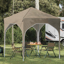 vidaXL Pop-up Feesttent 194 x 194 x 245 cm Crèmekleurig