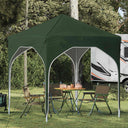vidaXL Pop-up Feesttent 194 x 194 x 245 cm Crèmekleurig