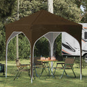 vidaXL Pop-up Feesttent 194 x 194 x 245 cm Crèmekleurig