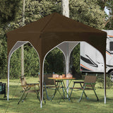 vidaXL Pop-up Feesttent 194 x 194 x 245 cm Crèmekleurig