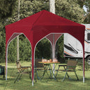vidaXL Pop-up Feesttent 194 x 194 x 245 cm Crèmekleurig