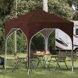 vidaXL Pop-up Feesttent 194 x 194 x 245 cm Crèmekleurig