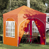 vidaXL Pop-up Feesttent 194 x 194 x 245 cm Crèmekleurig