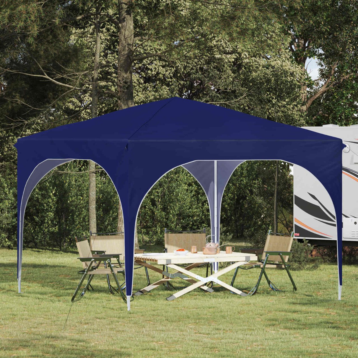 vidaXL Pop-up Party Tent 290 x 290 x 245 cm Cream