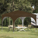vidaXL Pop-up Party Tent 290 x 290 x 245 cm Cream