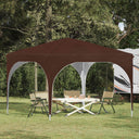 vidaXL Pop-up Party Tent 290 x 290 x 245 cm Cream