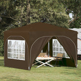 vidaXL Pop-up Party Tent 290 x 290 x 245 cm Cream
