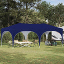 vidaXL Pop-up Feesttent 575 x 288 x 245 cm Crèmekleurig Oxford Stof