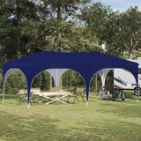 vidaXL Pop-up Feesttent 575 x 288 x 245 cm Crèmekleurig Oxford Stof