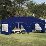 vidaXL Pop-up Feesttent 575 x 288 x 245 cm Crèmekleurig Oxford Stof