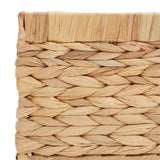 vidaXL Opbergmanden 3 pcs Naturel Waterhyacint