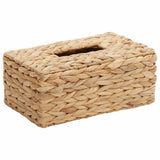 vidaXL Tissue Doos Deksels 2 pcs Waterhyacint 27.5 x 16.5 x 14 cm
