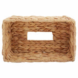 vidaXL Tissue Doos Deksels 2 pcs Waterhyacint 27.5 x 16.5 x 14 cm