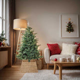 vidaXL Kerstboomkraag Bruin 50 x 50 x 25 cm Waterhyacint