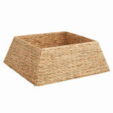 vidaXL Kerstboomkraag Bruin 50 x 50 x 25 cm Waterhyacint