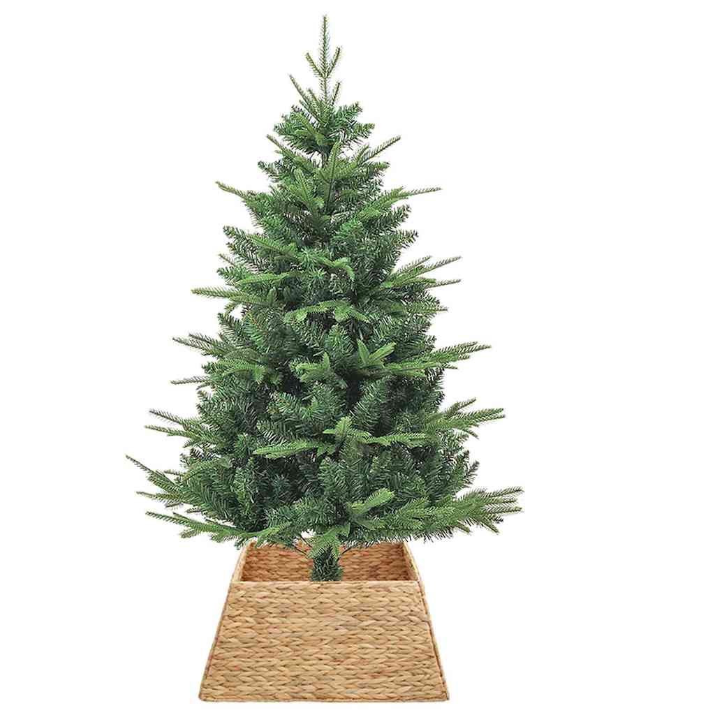 vidaXL Kerstboomkraag Bruin 50 x 50 x 25 cm Waterhyacint