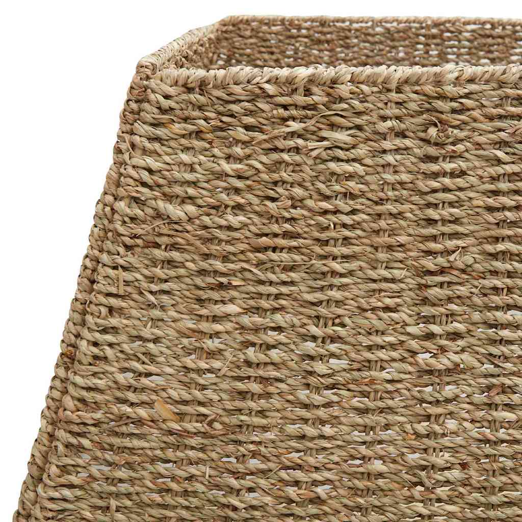 vidaXL Kerstboomkraag Bruin 70 x 70 x 28 cm Zeegras