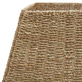 vidaXL Kerstboomkraag Bruin 70 x 70 x 28 cm Zeegras