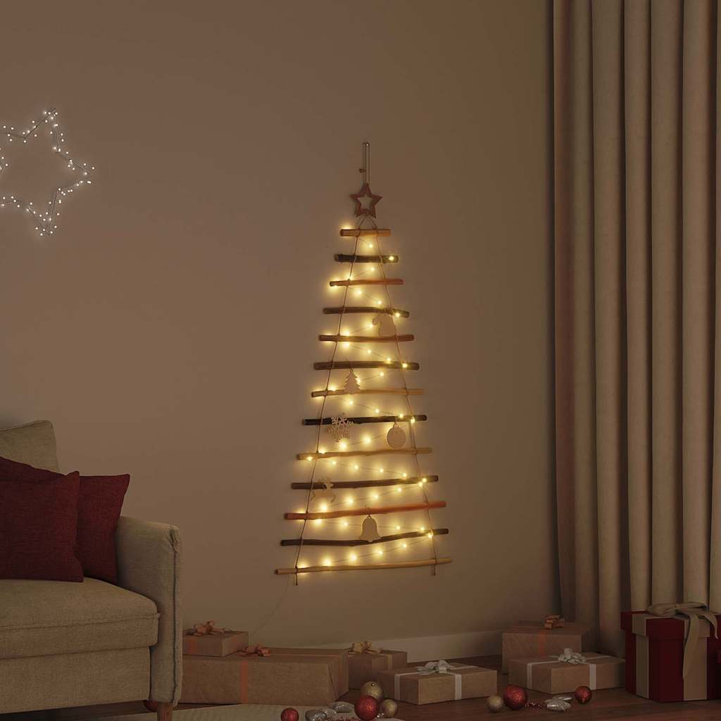 vidaXL Kerstboom Naturel 90 cm massief essenhout