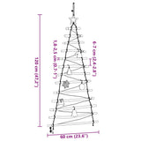 vidaXL Kerstboom Naturel 90 cm massief essenhout