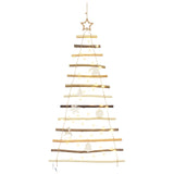 vidaXL Kerstboom Naturel 90 cm massief essenhout