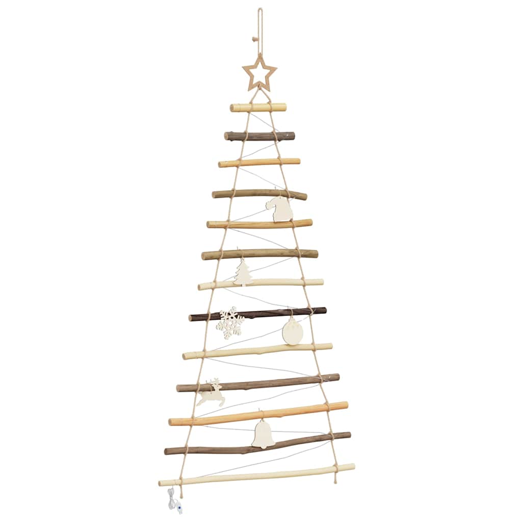 vidaXL Kerstboom Naturel 90 cm massief essenhout