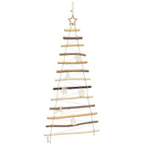 vidaXL Kerstboom Naturel 90 cm massief essenhout