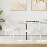 vidaXL Dining Chair 2 pcs Light Brown and Light Solid Rubberwood