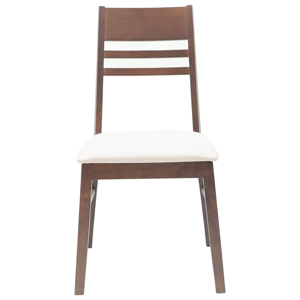 vidaXL Eetstoelen 2 pcs Lichtbruin 43 x 54 x 89 cm Massief Rubberhout