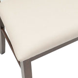 vidaXL Eetstoelen 2 pcs Lichtbruin 50 x 52,5 x 91 cm