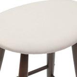 vidaXL Eetstoelen 2 pcs Lichtbruin 46 x 37 x 63 cm Massief Rubberhout