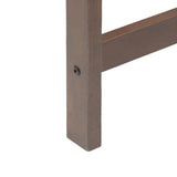 vidaXL Eetstoelen 2 pcs Lichtbruin 40 x 47,5 x 99,5 cm
