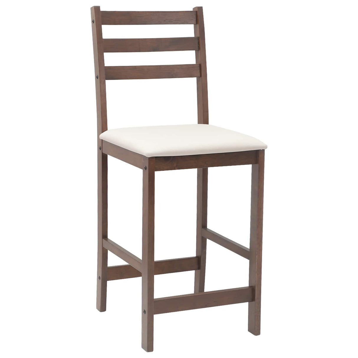 vidaXL Eetstoelen 2 pcs Lichtbruin 40 x 47,5 x 99,5 cm
