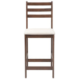 vidaXL Eetstoelen 2 pcs Lichtbruin 40 x 47,5 x 99,5 cm